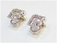 Orecchini Stocco Gioielli Donna diamanti in Oro Diamante 0.65 Ct COD502-01 - COD502-01